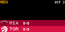NBA Scores app preview