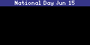 National Day/Week/Month app preview