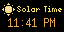 Solar Time Clock app preview