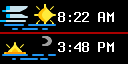 Sunrise Sunset app preview